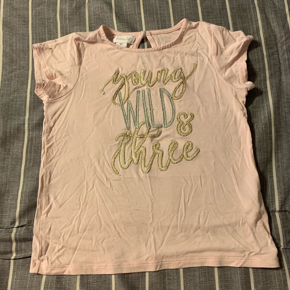Mudpie ‘3’ shirt